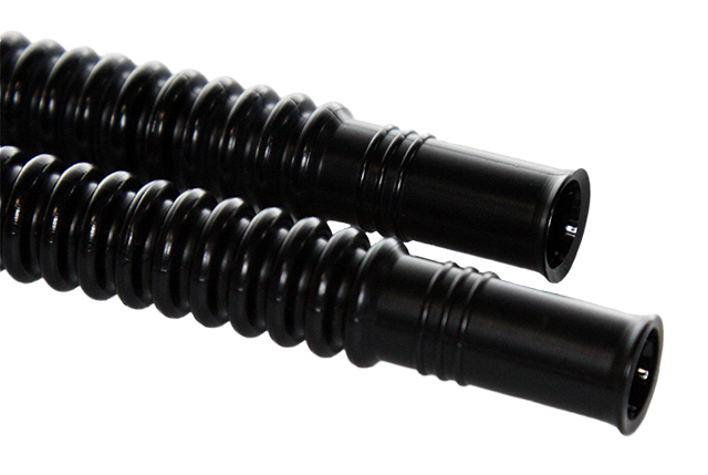 thumbnail image 2 of HFP 9mm X 9mm X 300mm Clear Corrugated Fuel Hose Line With Clamps E85 Compatible 1035257 2 of 13